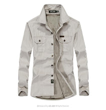 Load image into Gallery viewer, Velvet Winter Men Shirts
