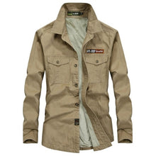 Load image into Gallery viewer, AFS JEEP Army Military Long Sleeve Men&#39;s Shirts