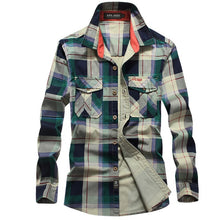 Load image into Gallery viewer, Military Air Force Shirt Men Long Sleeve Shirts
