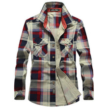 Load image into Gallery viewer, Military Air Force Shirt Men Long Sleeve Shirts